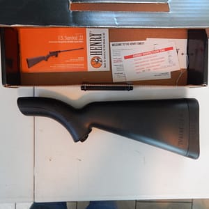 Henry Survival Rifle in 22 LR Fits in the stock